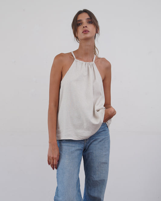 Page Linen Tank