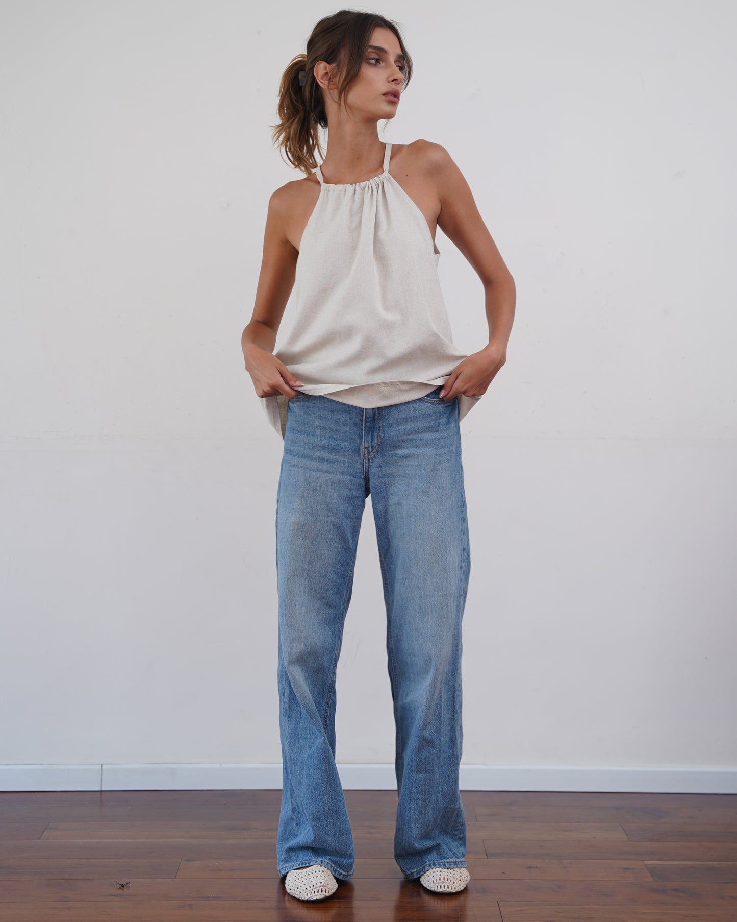 Page Linen Tank