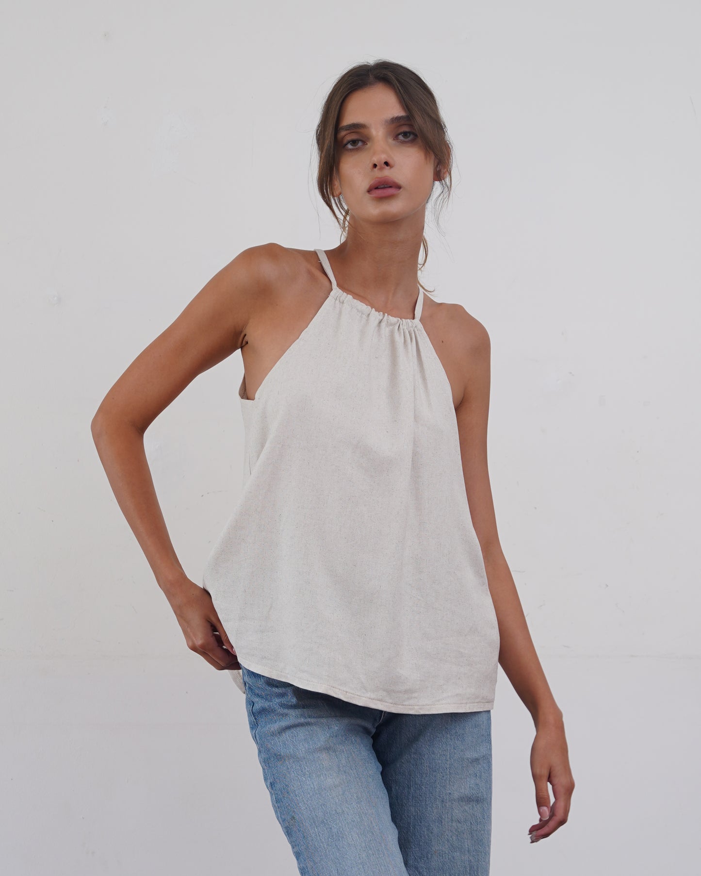 Page Linen Tank