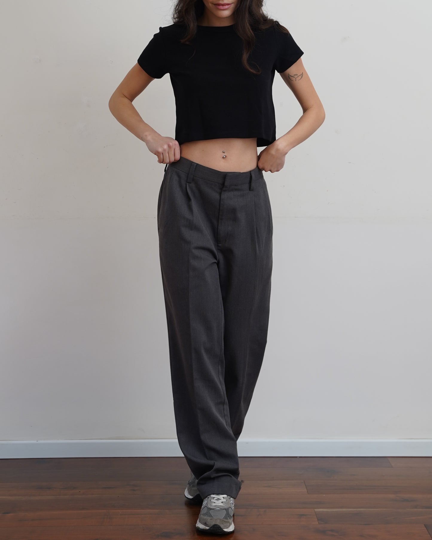 Vintage redone grey trousers