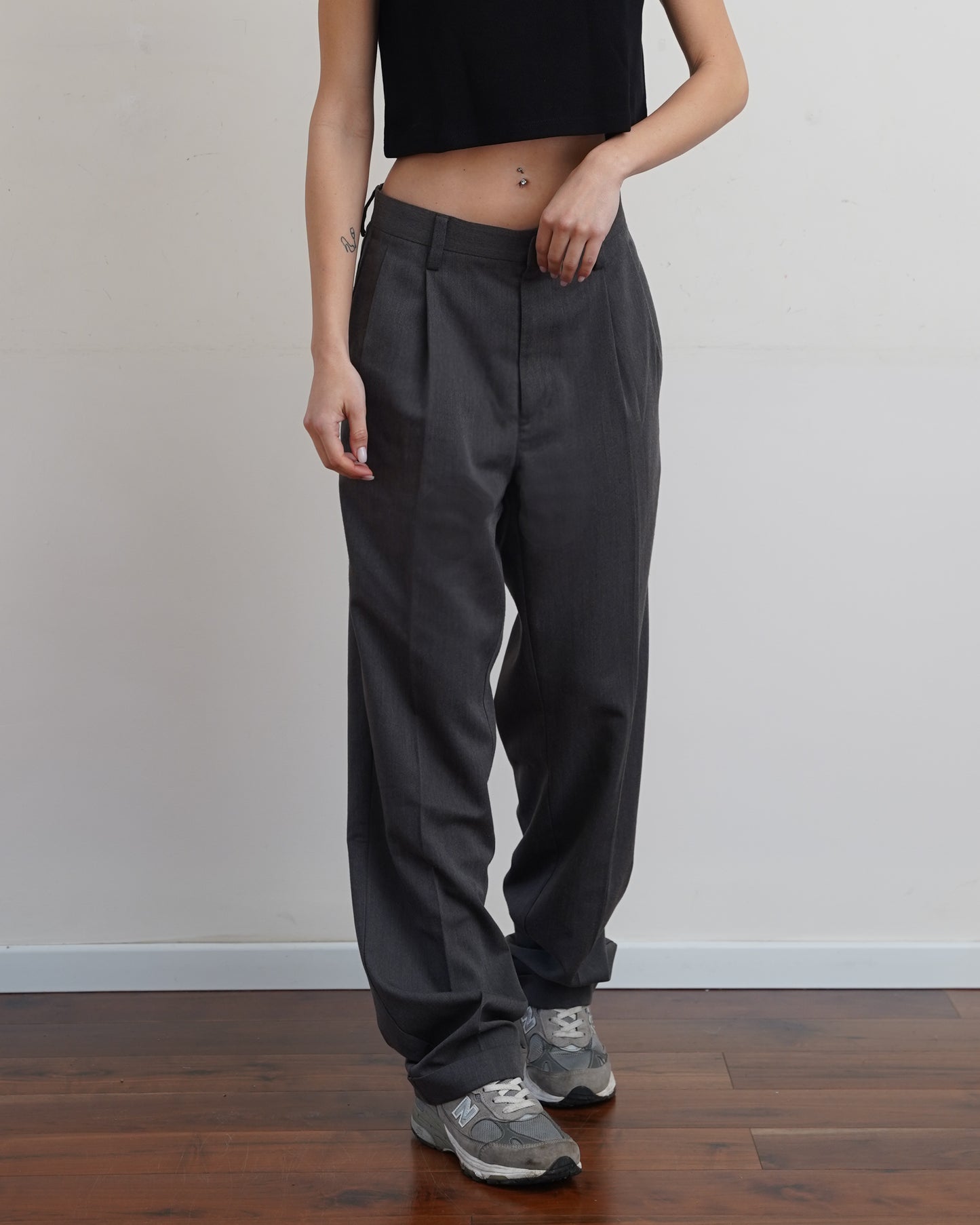 Vintage redone grey trousers