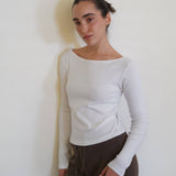 חולצת אוף שולדר שרוול ארוך