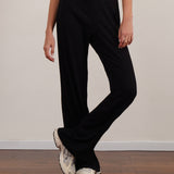 מכנס יוגה בד ריב 100% כותנה