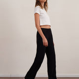 מכנס יוגה בד ריב 100% כותנה